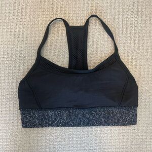 Lululemon racerback double mesh sports bra